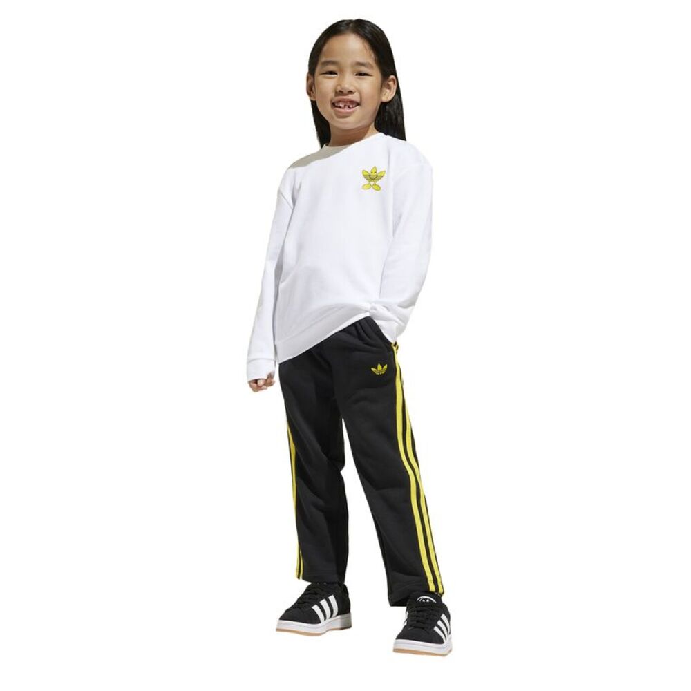 SmileyWorld Childrens/Kids Loose Hoodie And Joggers Set / White
